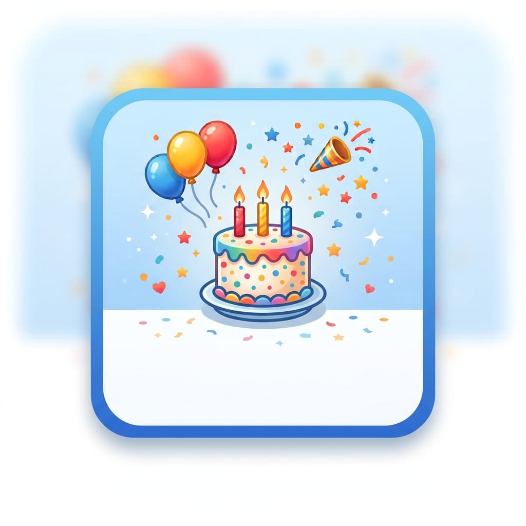 Celebrate your birthday party