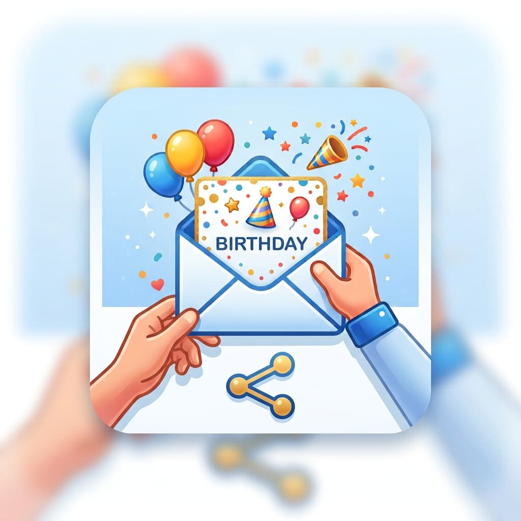 Share your birthday invite